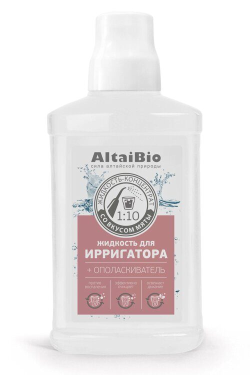 AltaiBio Жидкость для ирригатора, 400 мл ALTAIBIO