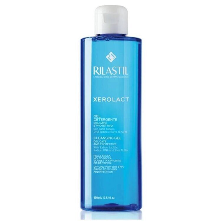 RILASTIL XEROLACT CLEANSING GEL 400 ml Мягкий очищающий защитный гель 400 мл RILASTIL