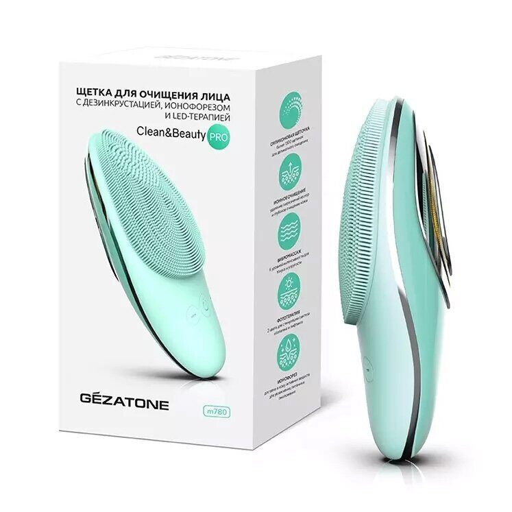 Гезатон Микротоковый массажер для лица Clean&Beauty Pro m780, Gezatone Gezatone