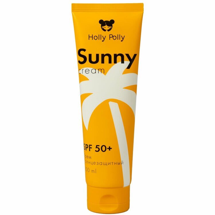 Солнцезащитный крем для лица и тела SPF50+, 200 мл Holly Polly