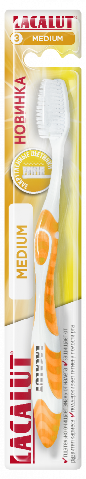 ЛАКАЛЮТ зубная щетка Medium ЛАКАЛЮТ зубная щетка Medium