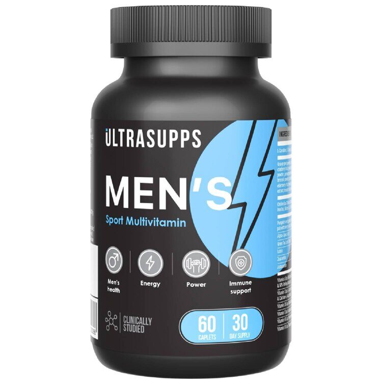 ULTRASUPPS Витаминно-минеральный комплекс для мужчин, 60 каплет ULTRASUPPS