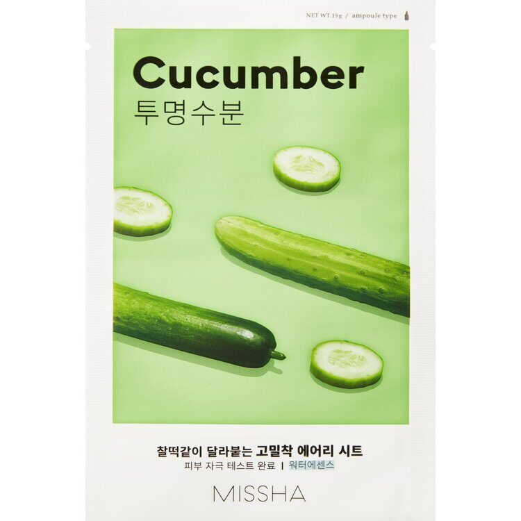 Маска для лица MISSHA Airy Fit Sheet Mask (Cucumber) MISSHA