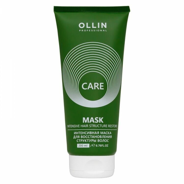 OLLIN CARE Интенсивная маска для восстановления структуры волос 200мл/ Restore Intensive Mask