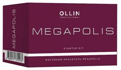OLLIN MEGAPOLIS МАСЛЯНЫЙ КРАСИТЕЛЬ MEGAPOLIS СТАРТОВЫЙ НАБОР OLLIN PROFESSIONAL