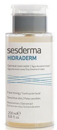 HIDRADERM - Тоник с экстрактами овса и роз, 200 мл SESDERMA