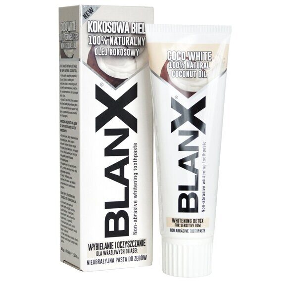 БЛАНКС Blanx Зубная паста Вайт Кокос/Coco White 75ml