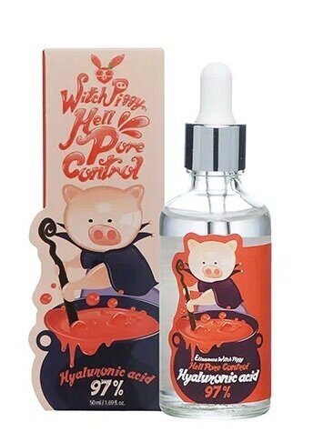 ЕЛЗ Сыворотка с гиалуроновой кислотой Witch Piggy Hell-Pore Control Hyaluronic Acid 97%  50мл ELIZAVECCA