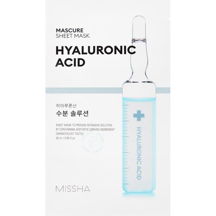 Тканевая маска для лица Mascure Hydra Solution Sheet Mask Missha