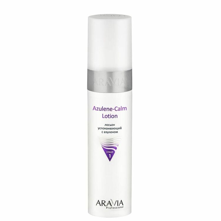 "ARAVIA Professional" Лосьон для лица успокаивающий с азуленом Azulene-Calm Lotion, 250 мл/12