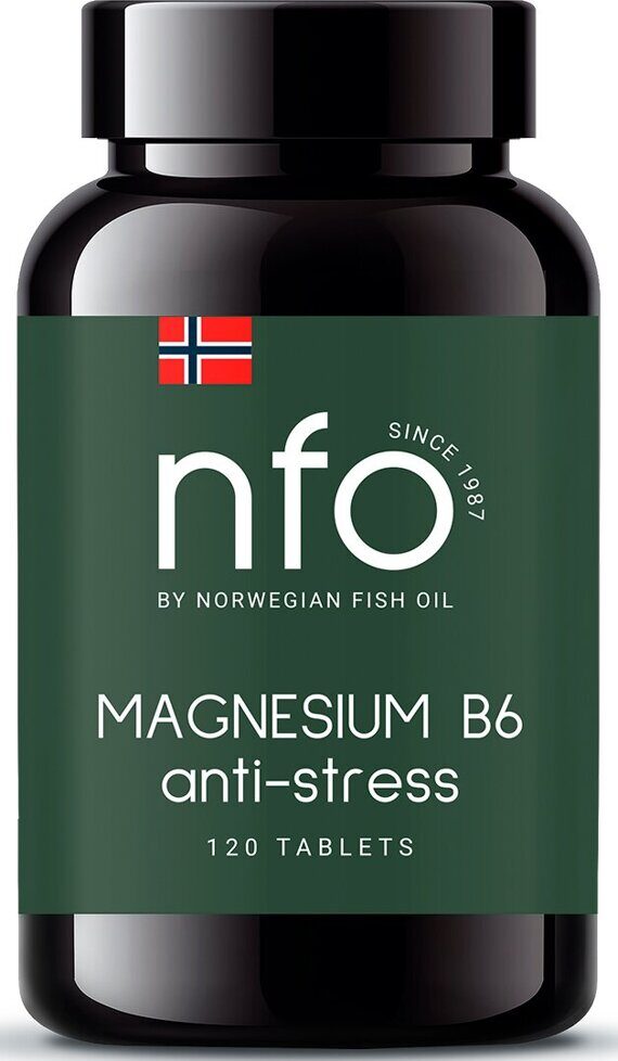 Комплекс "Магний В6", 120 таблеток Norwegian Fish Oil