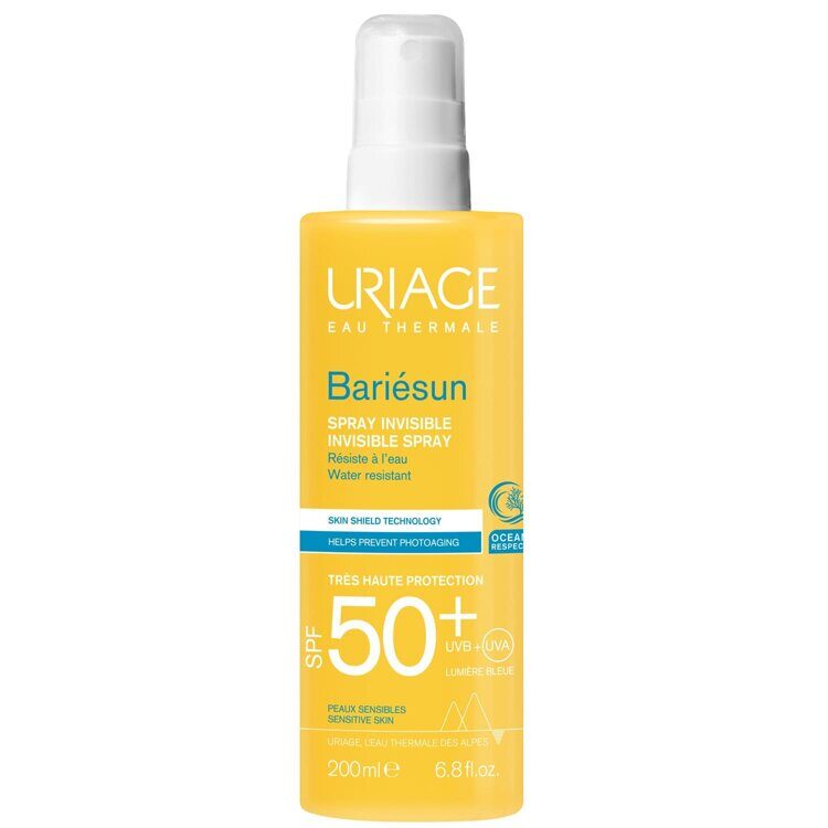 Невидимый спрей Invisible Spray SPF 50+, 200 мл Uriage