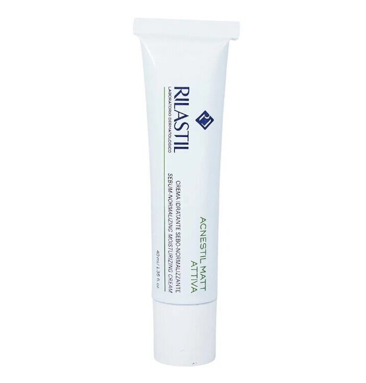 RILASTIL ACNESTIL MATT ATTIVA SEBUM-NORMALIZING MOISTURIZING CREAM Себо-нормализирующий увлажняющий крем для лица RILASTIL