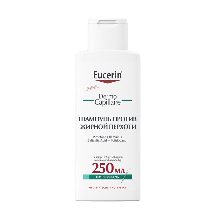 Eucerin,  Dermo Capillaire, шампунь-гель против перхоти, 250 EUCERIN