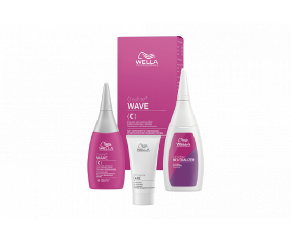 Набор Wella Professionals CREATINE+ WAVE набор для для окрашенных и чувствительных волос 30/75/100мл Набор Wella Professionals CREATINE+ WAVE набор для для окрашенных и чувствительных волос 30/75/100мл