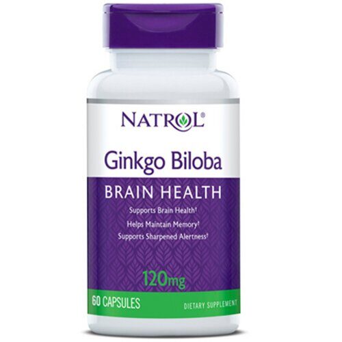 Natrol Гинкго Билоба" Ginkgo Biloba 120 мг 60 капс NATROL