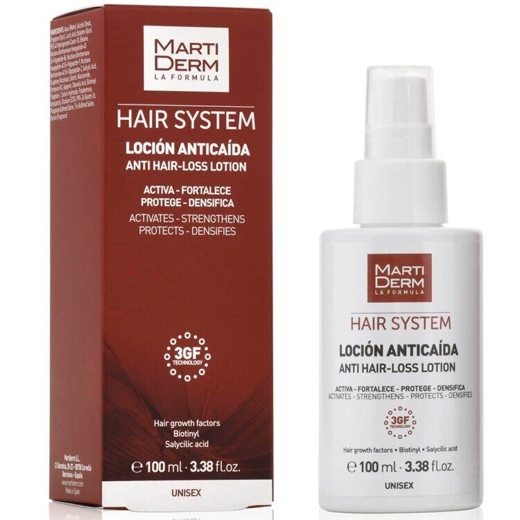 MARTIDERM HAIR SYSTEM Лосьон против выпадения волос 100мл