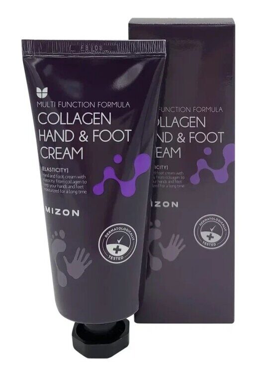 МЗ  Крем для рук и ног с коллагеном COLLAGEN HAND & FOOT CREAM 100мл MIZON