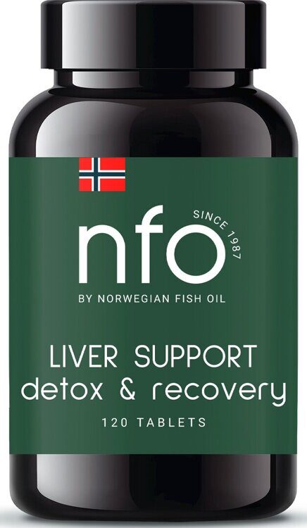 NFO Поддержка печени 120 Norwegian Fish Oil