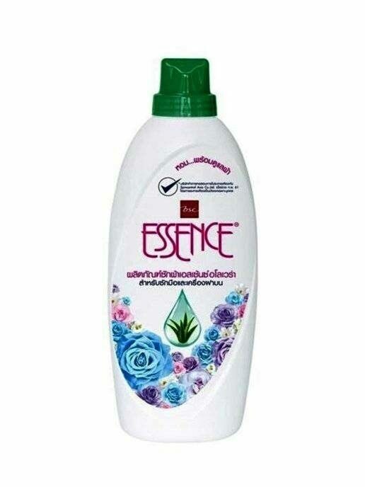 LION Essence AloeVera гель-концентр для стирки всех типов тканей с аром свеж цветов 900 мл