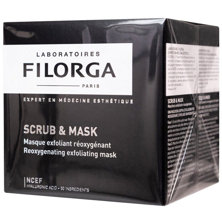 Отшелушивающая оксигенирующая маска Scrub & Mask, 55 мл Filorga