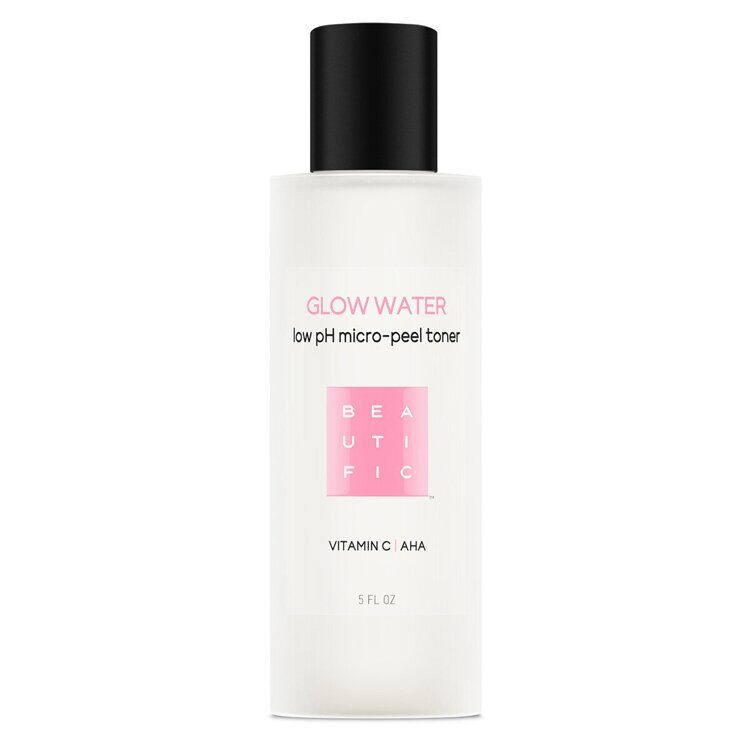 BEAUTIFIC Тоник для лица Glow Water. Обновляющий с низким pH и витамином С, 150мл. BEAUTIFIC