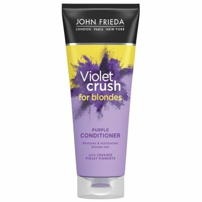VIOLET CRUSH Кондиционер с фиолетовым пигментом для восстановления и поддержания оттенка светлых волос 250 мл JOHN FRIEDA