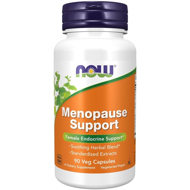 Комплекс для поддержки женской эндокринной системы Menopause Support, 90 капсул х 559 мг Now Foods