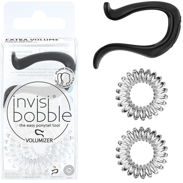 Набор аксессуаров для объемной прически invisibobble VOLUMIZER Pretty Dark