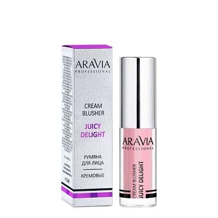 ARAVIA Professional Румяна жидкие кремовые JUICY DELIGHT, 5 мл - 01 blusher