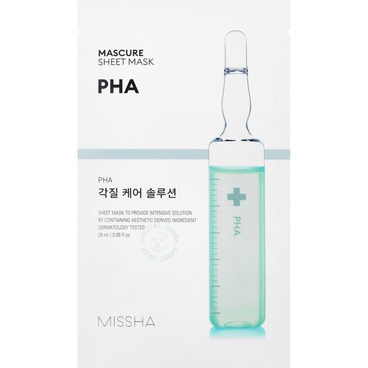 Тканевая маска для лица Mascure Peeling Solution Sheet Mask Missha