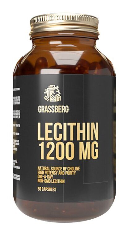 GRASSBERG Lecithin 1200 mg 60 caps GRASSBERG