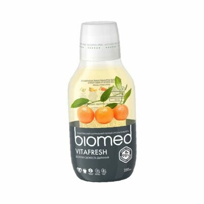 BIO MED Комплексный ополаскиватель для полости рта VITAFRESH, 250 мл.