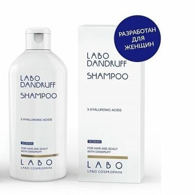 Labo Dandruff Shampoo 3HA шампунь против перхоти для женщин