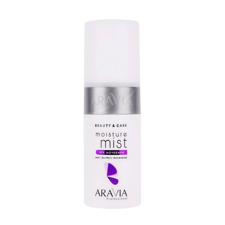 Мист экспресс-увлажнение с мочевиной 10% Moisture Mist, 150 мл Aravia Professional