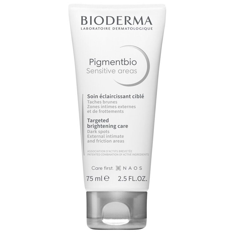 БИОДЕРМА Пигментбио Осветляющий крем для чувствительных зон, 75мл BIODERMA