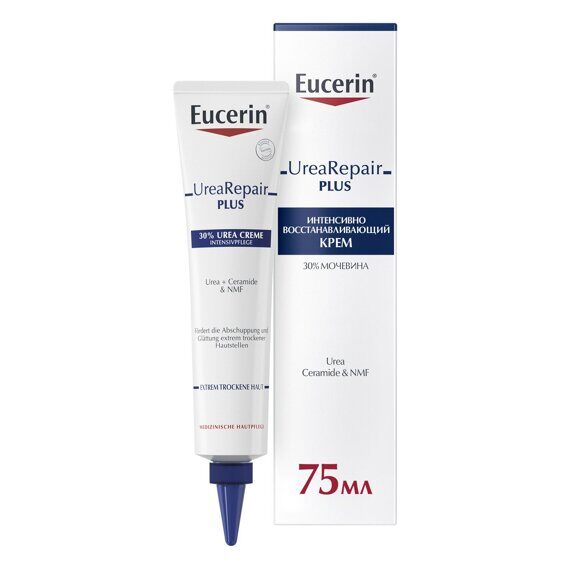 Eucerin, UreaRepair.PLUS, интенсивно восстанавливающий крем, 75 мл EUCERIN